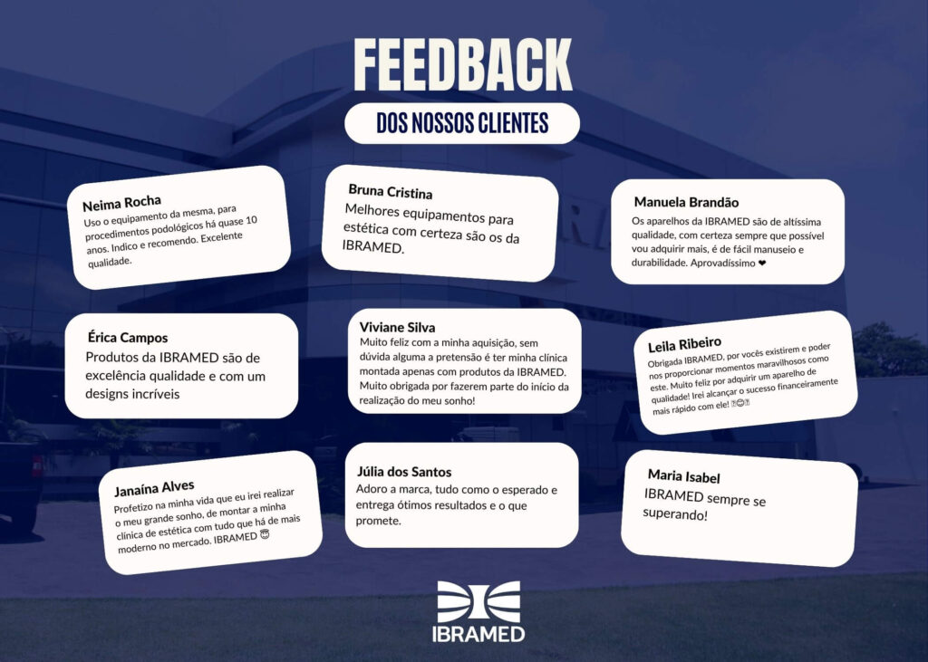 ibramed: feedback de clientes