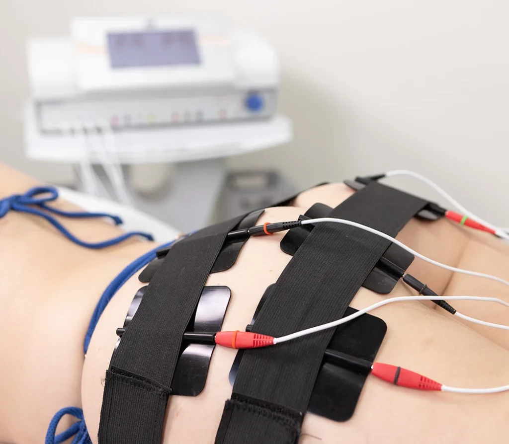 Canais de correntes elétricas eletroestimulação - Terapia combinada - Heccus Turbo