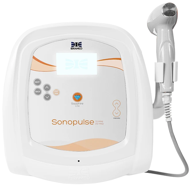 Sonopulse 1 e 3 MHz - Ultrassom terapêutico de 1 e 3 MHz