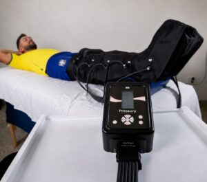 Pressoterapia na recuperação muscular